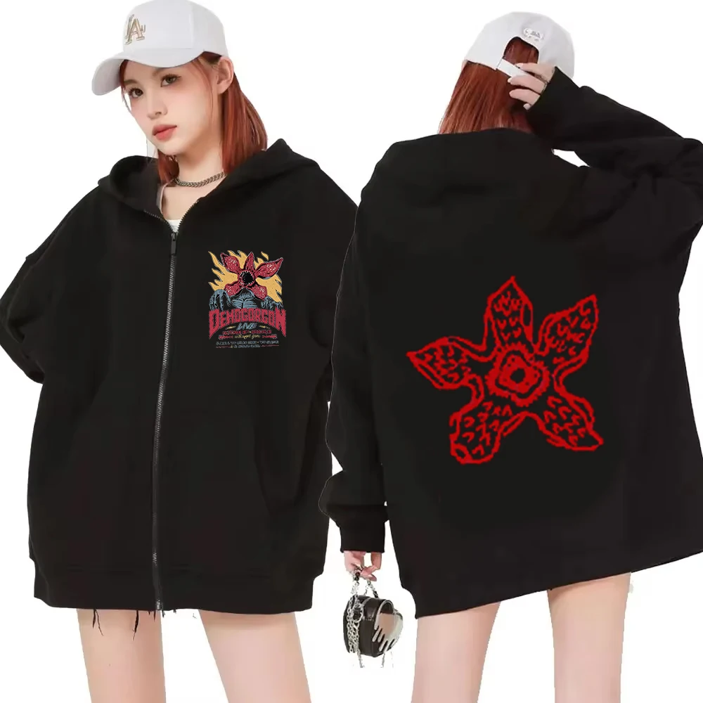 Plant Parent Hoodie - Eddie Munson The Demogorgon Zipper Hoodie