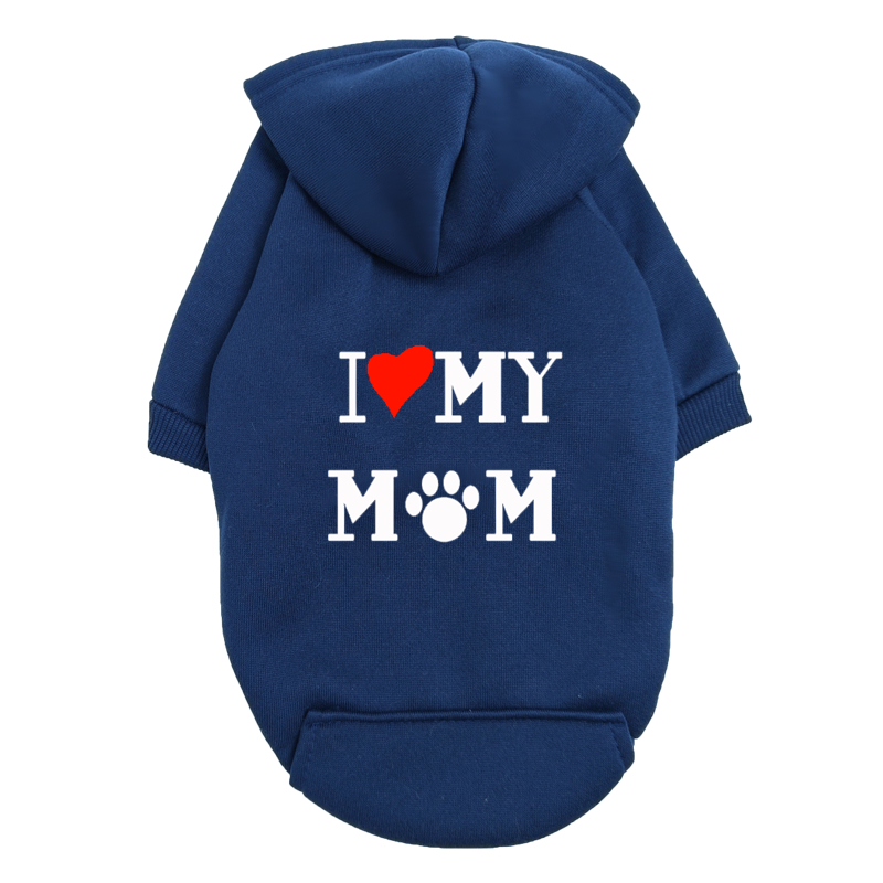 I Love My Mom Dog Hoodie - Cut - Plant Parent Hoodie review and price