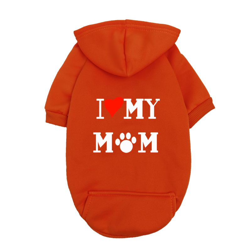 I Love My Mom Dog Hoodie - Cut - Plant Parent Hoodie review and price