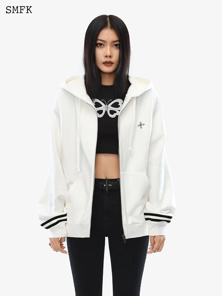 SMFK Night Flower Campus Hoodi - Plant Parent Hoodie review and price