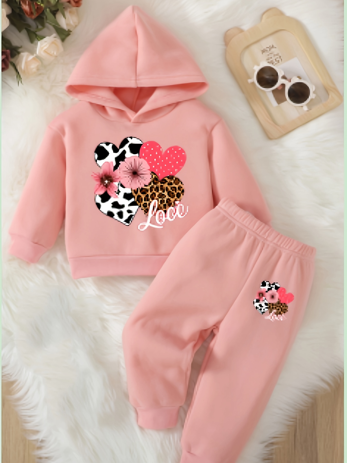 Baby Girl Love Love Flower Pat - Plant Parent Hoodie review and price
