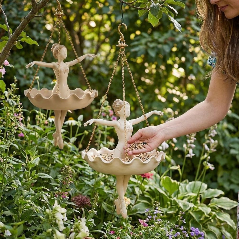 Resin Ballet Dancer Hanging Pl - Plant Parent review and price